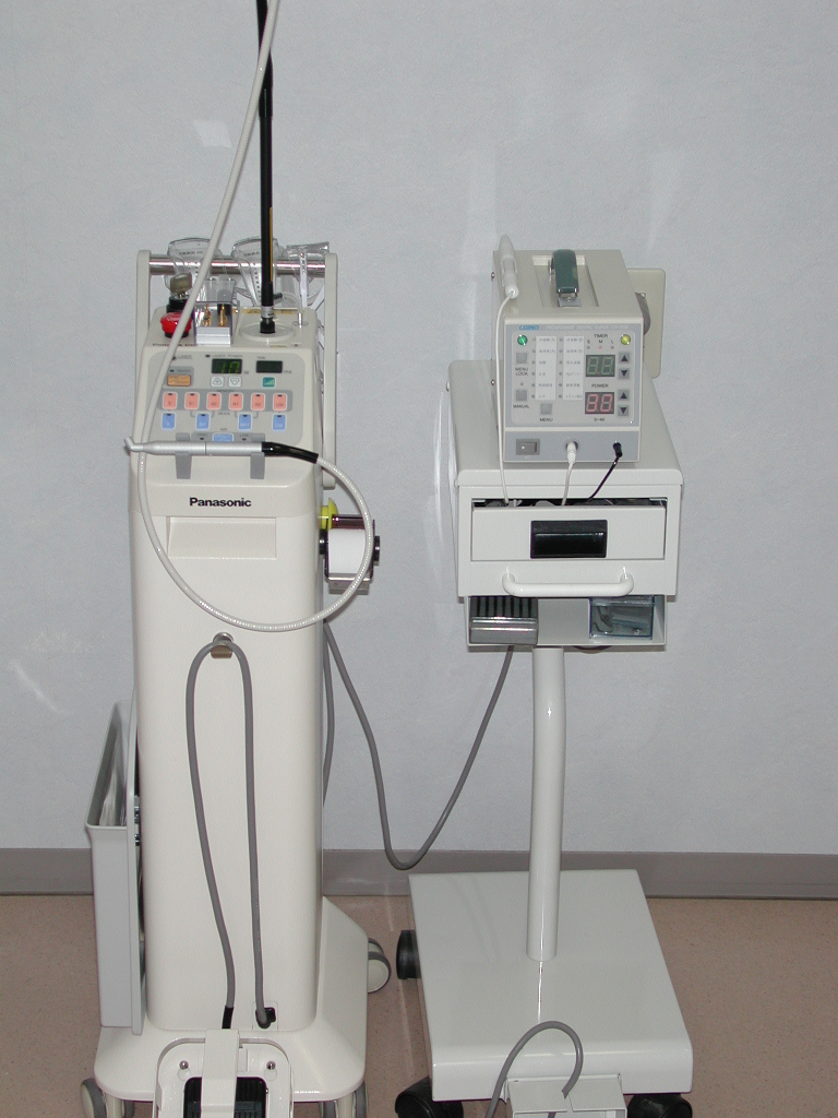 歯科用高性能炭酸ガスレーザー,高周波治療器